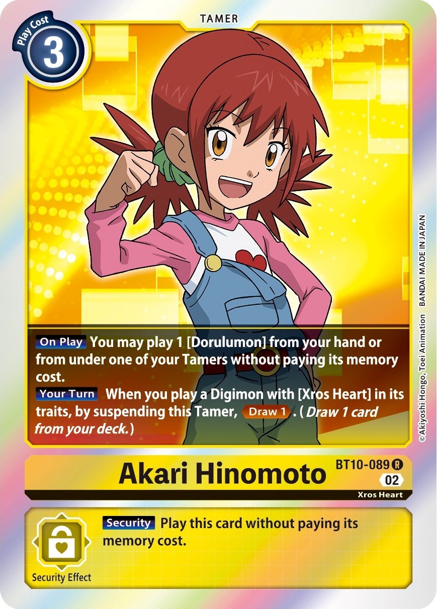 Akari Hinomoto [BT10-089] [Xros Encounter] | Card Merchant Takapuna