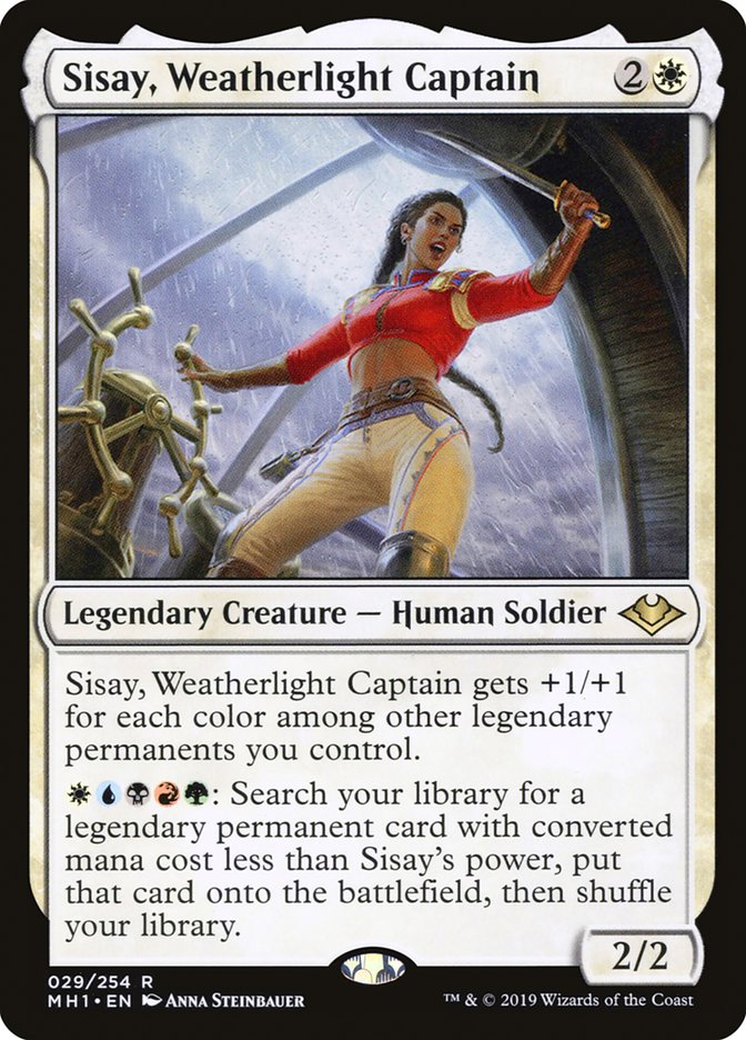 Sisay, Weatherlight Captain [Modern Horizons] | Card Merchant Takapuna