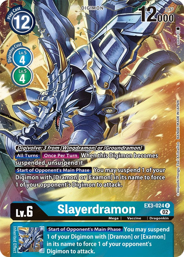 Slayerdramon [EX3-024] (Alternate Art) [Draconic Roar] | Card Merchant Takapuna