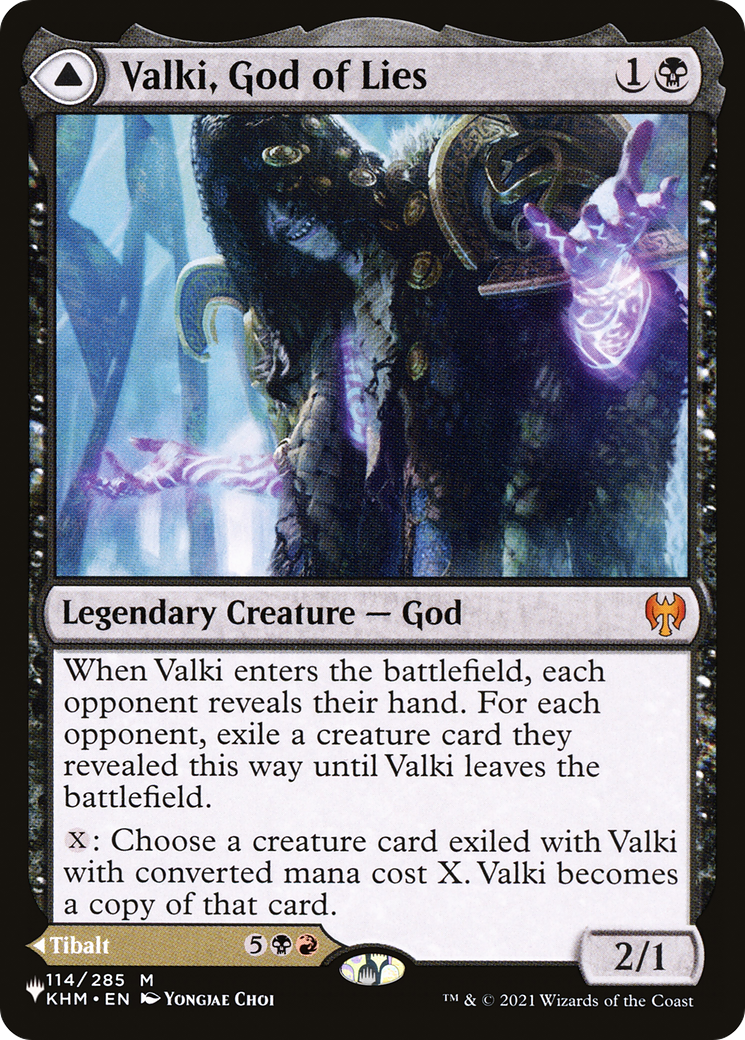 Valki, God of Lies // Tibalt, Cosmic Impostor [Secret Lair: From Cute to Brute] | Card Merchant Takapuna