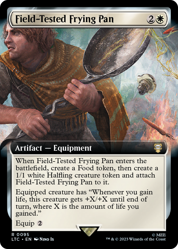 Field-Tested Frying Pan (Extended Art) [The Lord of the Rings: Tales of Middle-Earth Commander] | Card Merchant Takapuna