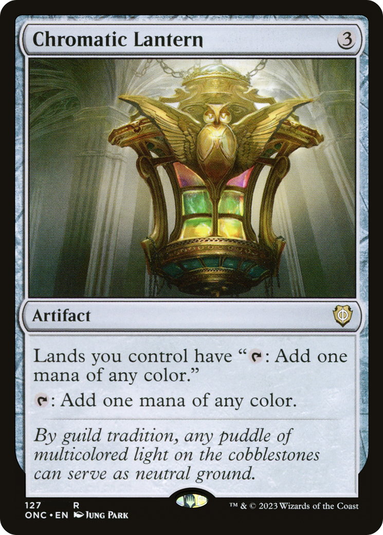 Chromatic Lantern [Phyrexia: All Will Be One Commander] | Card Merchant Takapuna