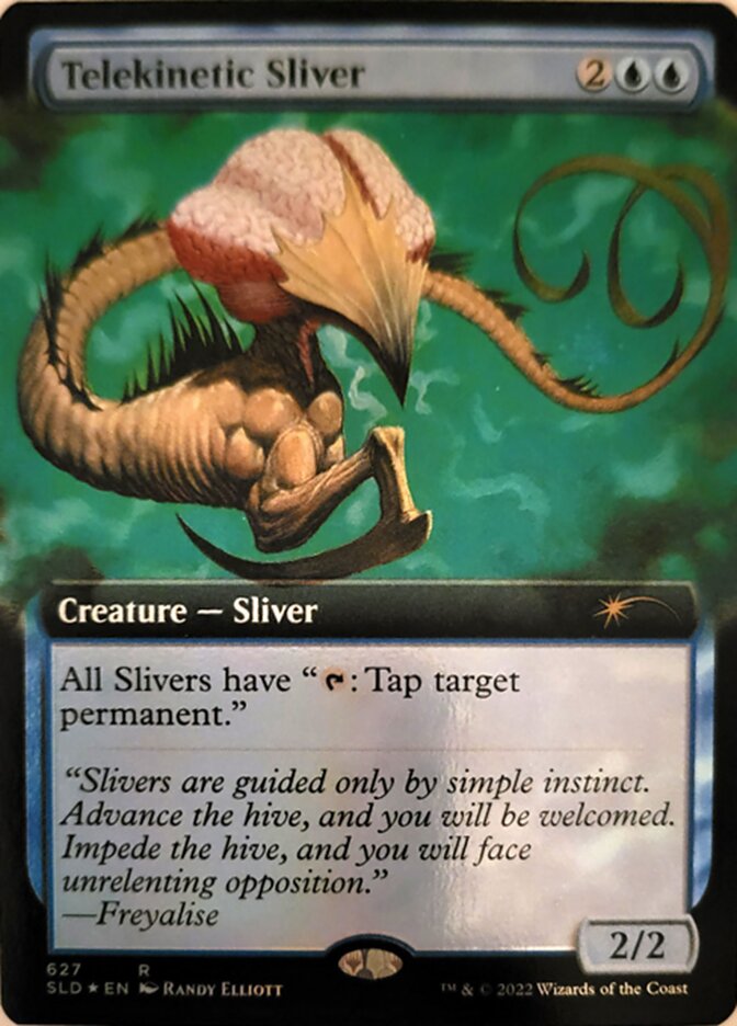 Telekinetic Sliver (Extended Art) [Secret Lair Drop Promos] | Card Merchant Takapuna