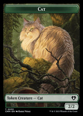 Eldrazi // Cat (0030) Double-Sided Token [Commander Masters Tokens] | Card Merchant Takapuna