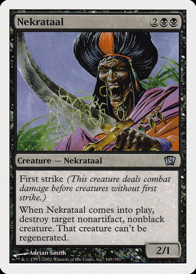 Nekrataal (8th Edition) [Oversize Cards] | Card Merchant Takapuna