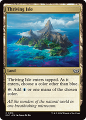 Thriving Isle [Duskmourn: House of Horror Commander] | Card Merchant Takapuna