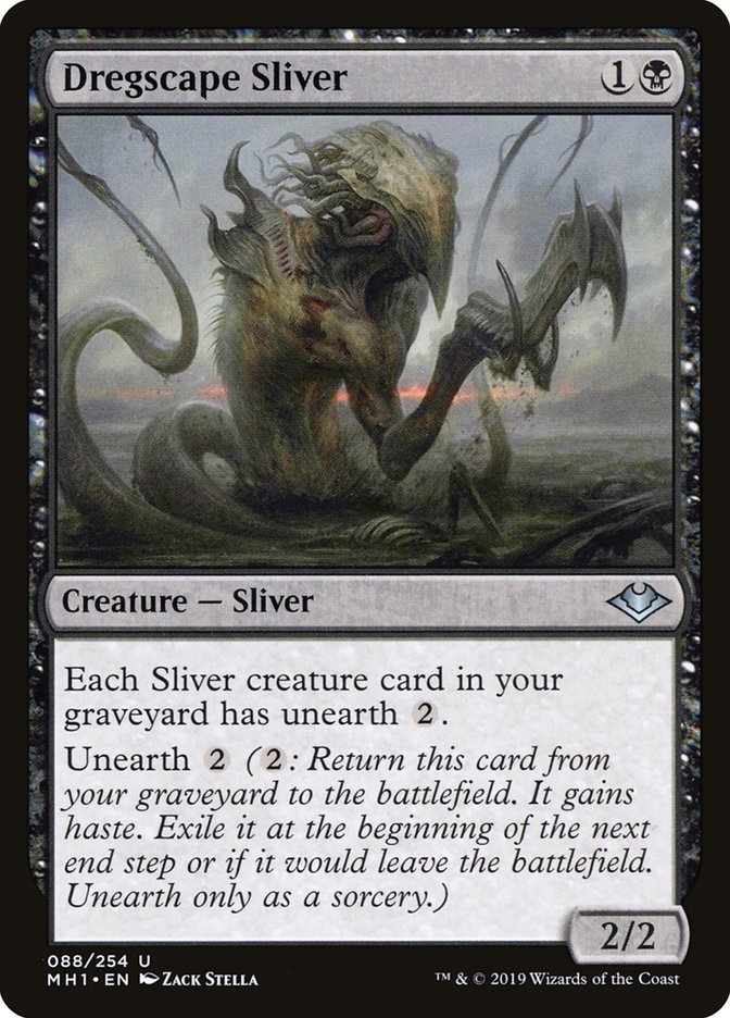 Dregscape Sliver [Modern Horizons] | Card Merchant Takapuna