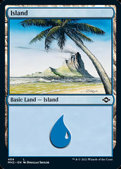 Island (484) (Foil Etched) [Modern Horizons 2] | Card Merchant Takapuna