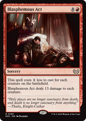 Blasphemous Act [Duskmourn: House of Horror Commander] | Card Merchant Takapuna