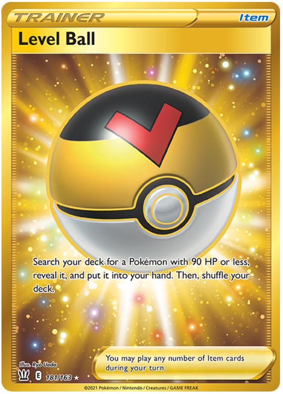 Level Ball (181/163) [Sword & Shield: Battle Styles] | Card Merchant Takapuna