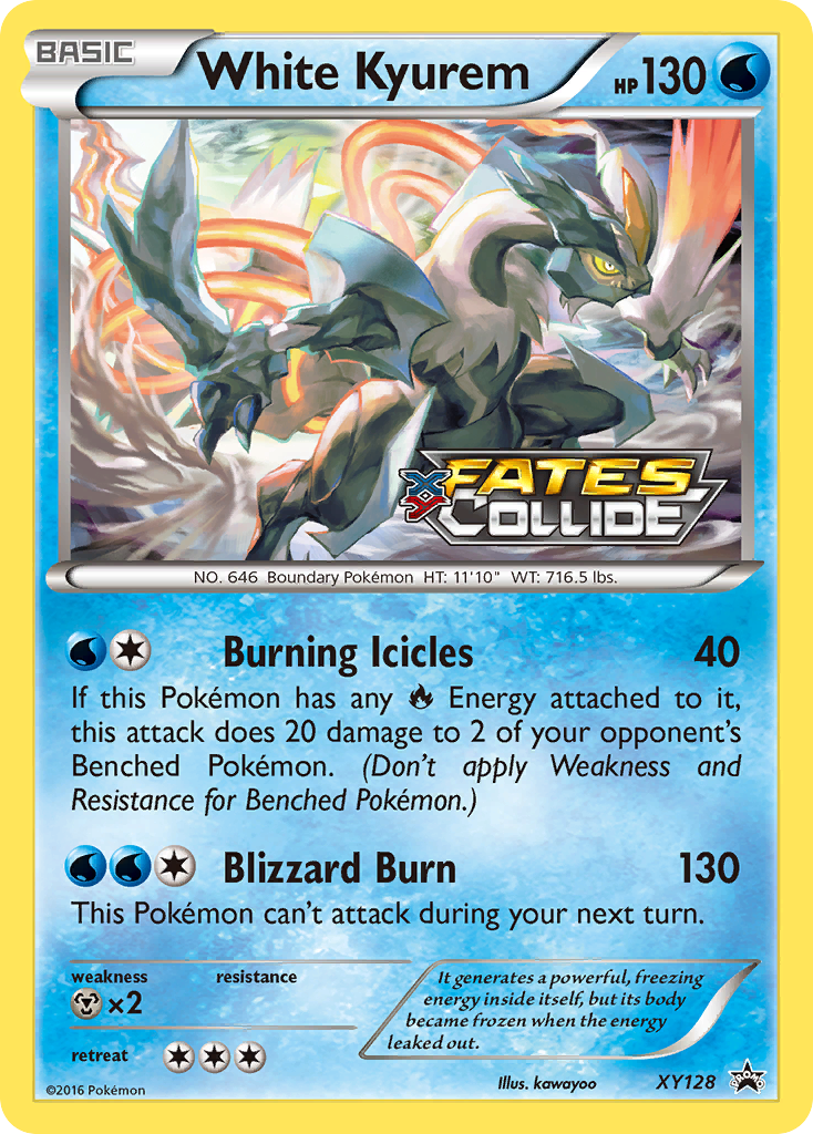 White Kyurem (XY128) [XY: Black Star Promos] | Card Merchant Takapuna