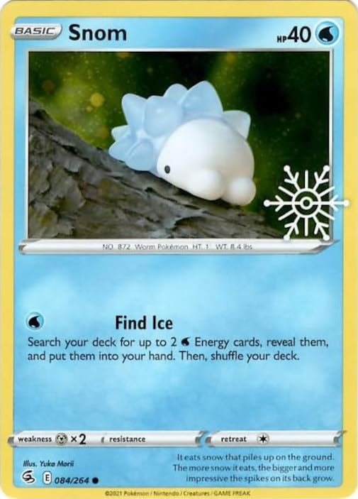 Snom (084/264) (Holiday Calendar) [Sword & Shield: Fusion Strike] | Card Merchant Takapuna