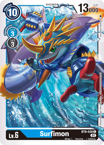 Surfimon [BT8-030] [New Awakening] | Card Merchant Takapuna