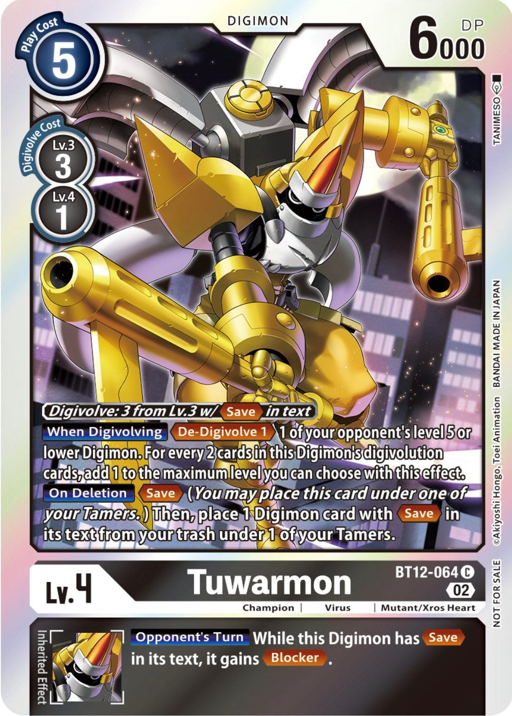 Tuwarmon [BT12-064] (Box Topper) [Across Time] | Card Merchant Takapuna