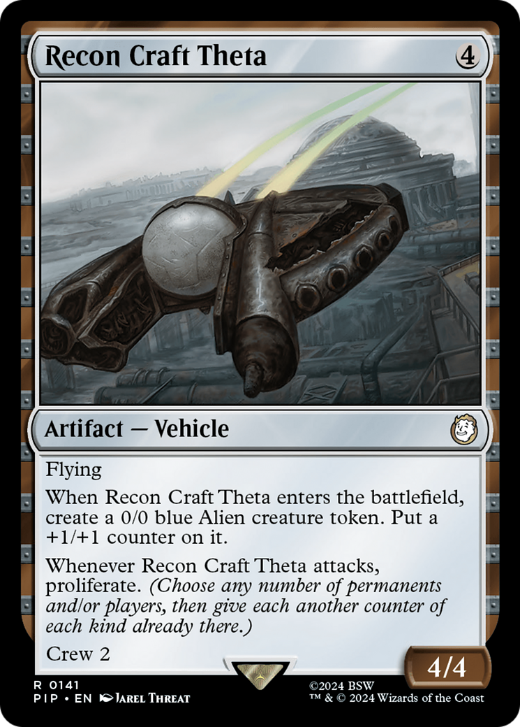 Recon Craft Theta [Fallout] | Card Merchant Takapuna