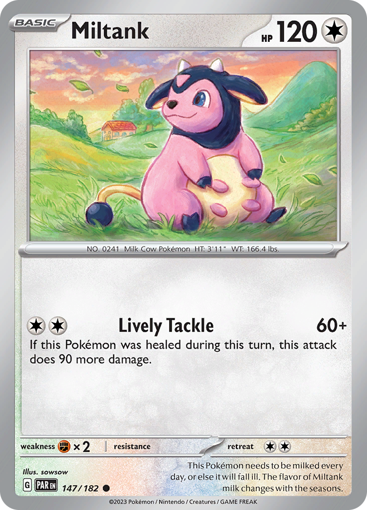 Miltank (147/182) [Scarlet & Violet: Paradox Rift] | Card Merchant Takapuna