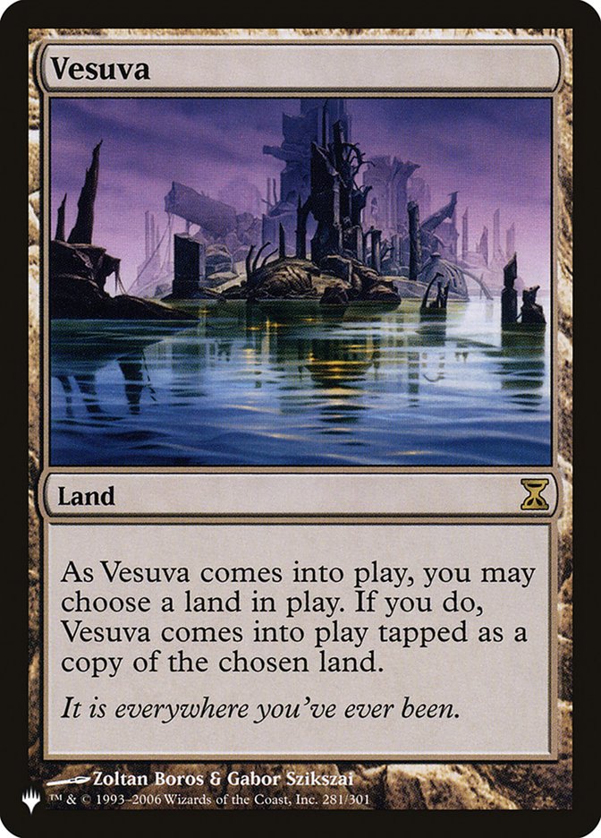 Vesuva [The List] | Card Merchant Takapuna