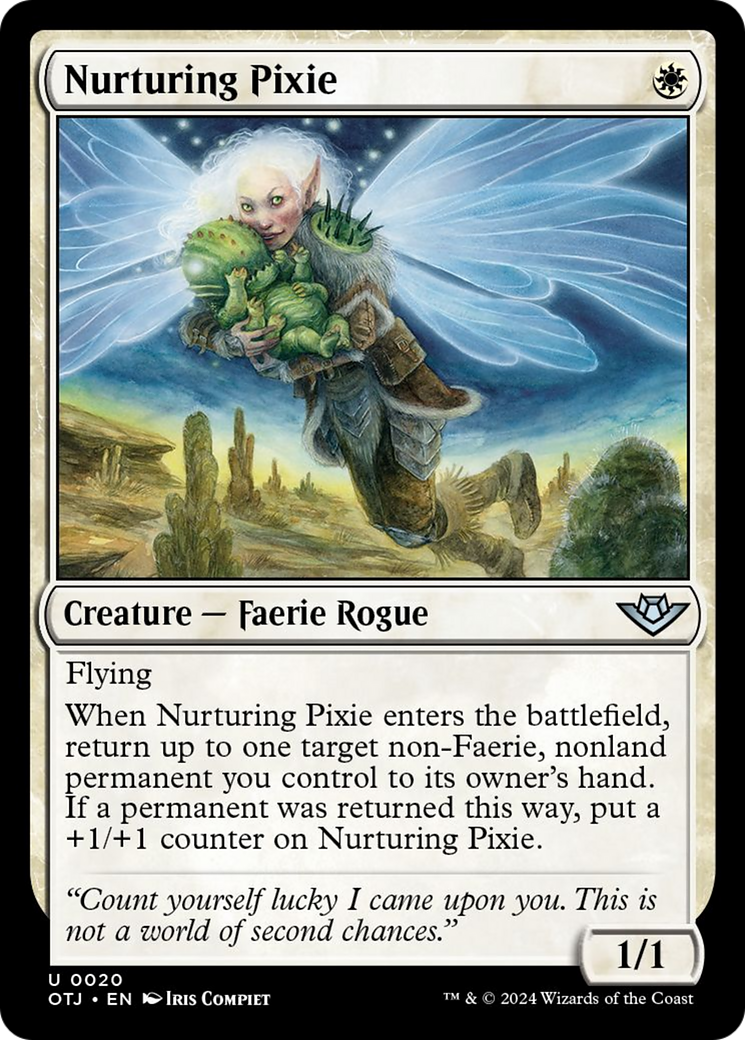 Nurturing Pixie [Outlaws of Thunder Junction] | Card Merchant Takapuna