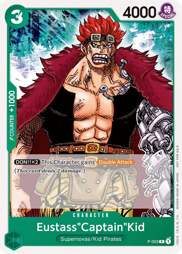 Eustass"Captain"Kid (Promotion Pack 2022) [One Piece Promotion Cards] | Card Merchant Takapuna