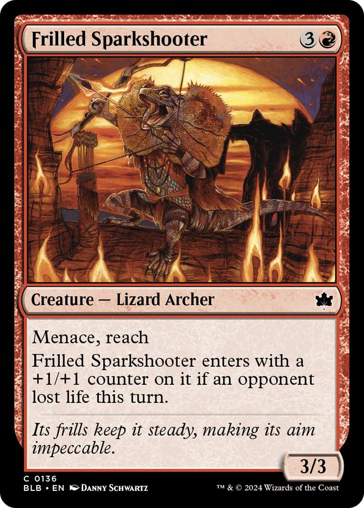 Frilled Sparkshooter [Bloomburrow] | Card Merchant Takapuna