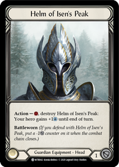 Helm of Isen's Peak [U-WTR042] (Welcome to Rathe Unlimited)  Unlimited Rainbow Foil | Card Merchant Takapuna