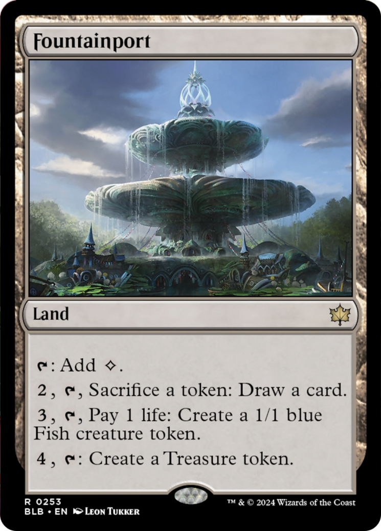 Fountainport [Bloomburrow] | Card Merchant Takapuna