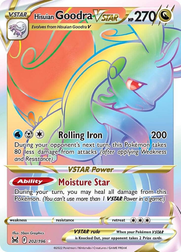 Hisuian Goodra VSTAR (202/196) [Sword & Shield: Lost Origin] | Card Merchant Takapuna