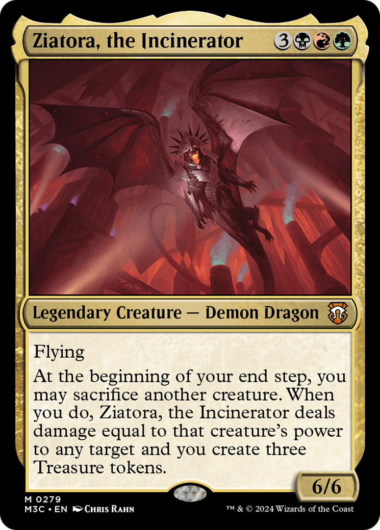 Ziatora, the Incinerator [Modern Horizons 3 Commander] | Card Merchant Takapuna