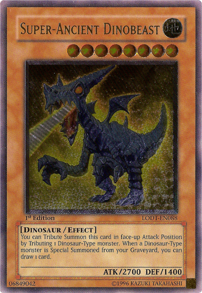 Super-Ancient Dinobeast [LODT-EN088] Ultimate Rare | Card Merchant Takapuna