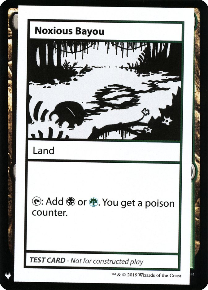 Noxious Bayou [Mystery Booster Playtest Cards] | Card Merchant Takapuna