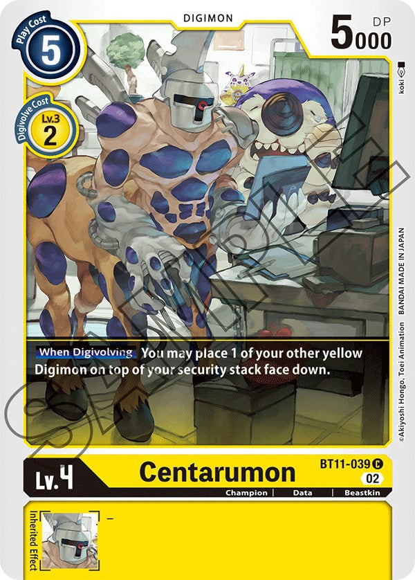 Centarumon [BT11-039] [Dimensional Phase] | Card Merchant Takapuna