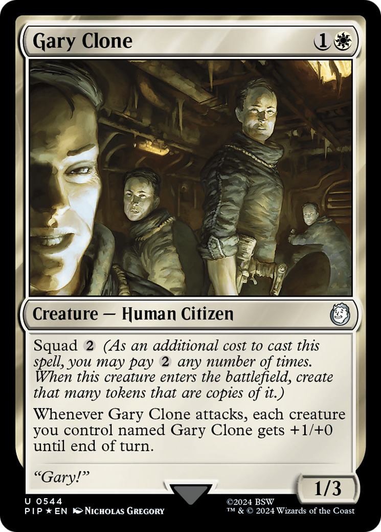 Gary Clone (Surge Foil) [Fallout] | Card Merchant Takapuna