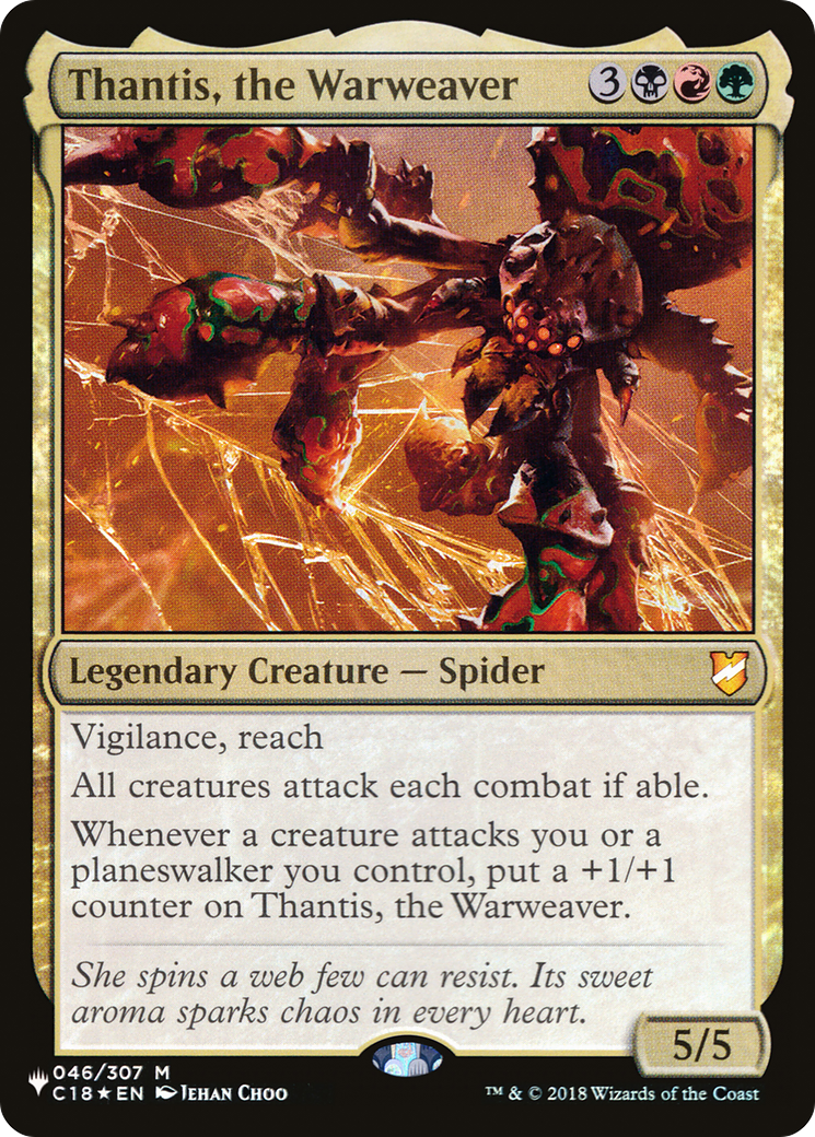 Thantis, the Warweaver [The List Reprints] | Card Merchant Takapuna