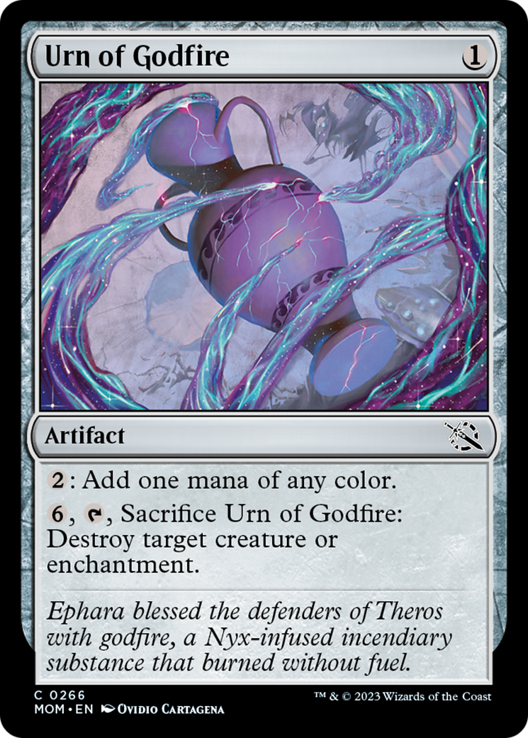 Urn of Godfire [March of the Machine] | Card Merchant Takapuna