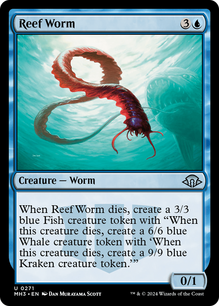 Reef Worm [Modern Horizons 3] | Card Merchant Takapuna