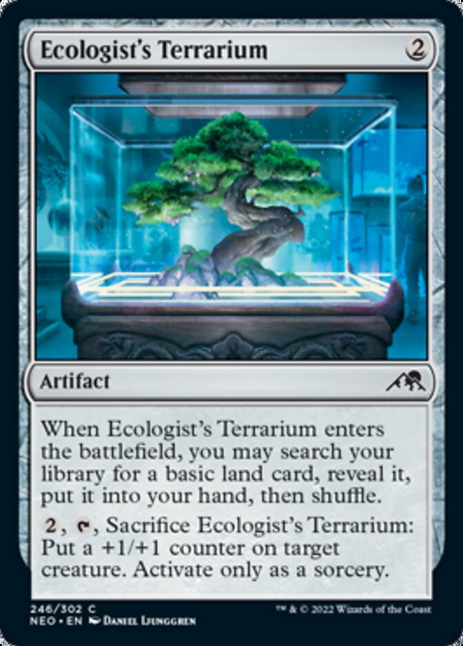 Ecologist's Terrarium [Kamigawa: Neon Dynasty] | Card Merchant Takapuna