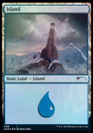 Island (Wizards) (549) [Secret Lair Drop Promos] | Card Merchant Takapuna