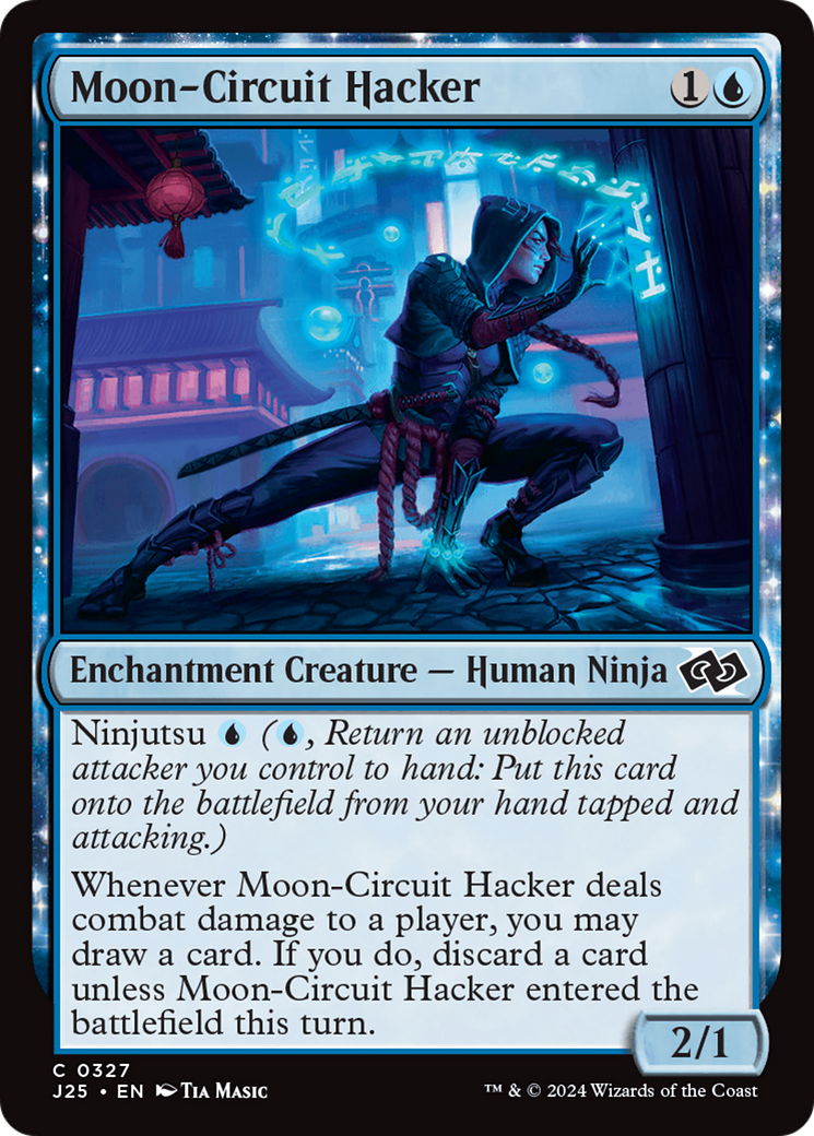 Moon-Circuit Hacker [Foundations Jumpstart] | Card Merchant Takapuna