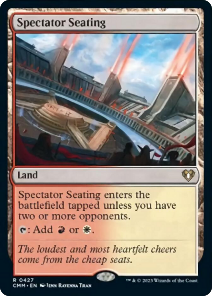 Spectator Seating [Commander Masters] | Card Merchant Takapuna