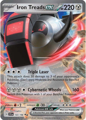 Iron Treads ex (143/198) [Scarlet & Violet: Base Set] | Card Merchant Takapuna