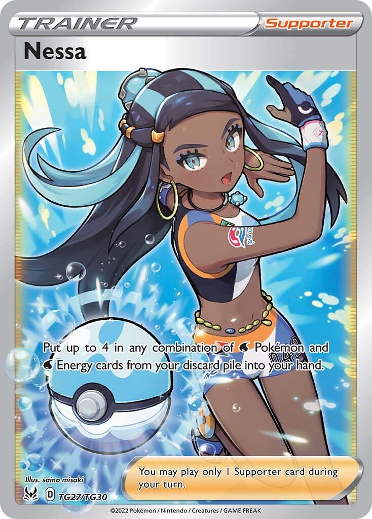 Nessa (TG27/TG30) [Sword & Shield: Lost Origin] | Card Merchant Takapuna