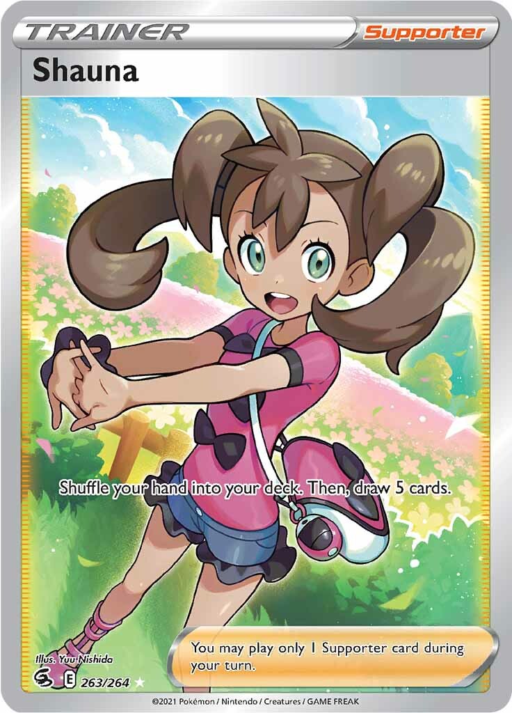 Shauna (263/264) [Sword & Shield: Fusion Strike] | Card Merchant Takapuna