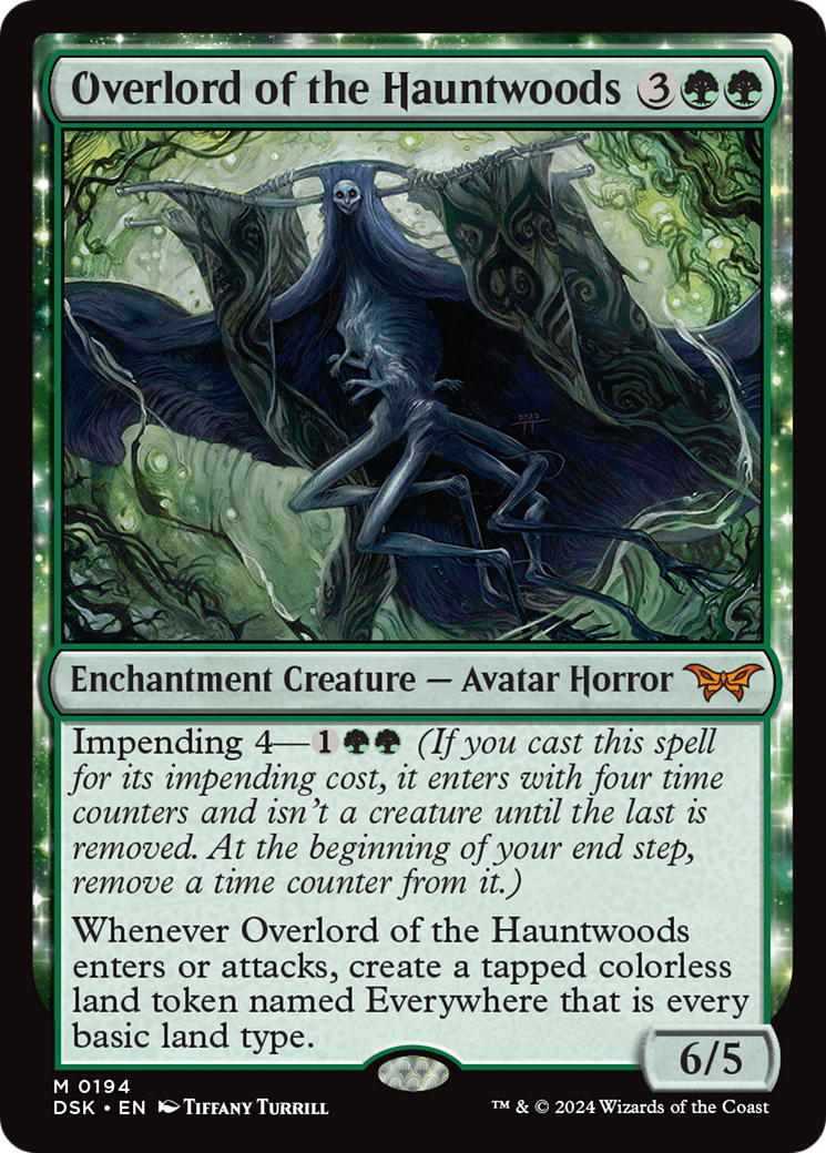 Overlord of the Hauntwoods [Duskmourn: House of Horror] | Card Merchant Takapuna