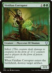 Viridian Corrupter [Phyrexia: All Will Be One Commander] | Card Merchant Takapuna