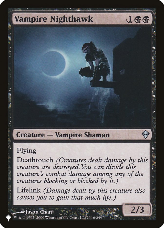 Vampire Nighthawk [The List] | Card Merchant Takapuna