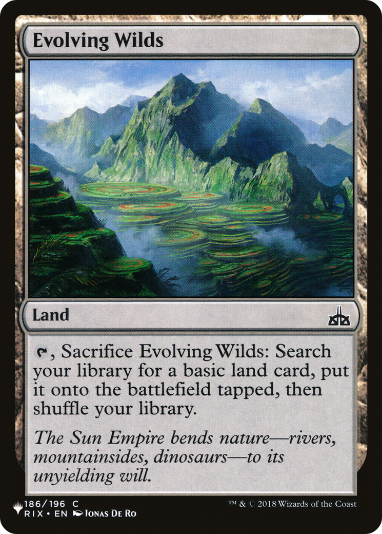 Evolving Wilds [Secret Lair: From Cute to Brute] | Card Merchant Takapuna