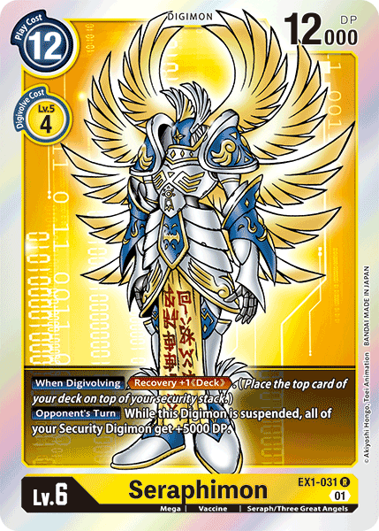 Seraphimon [EX1-031] [Classic Collection] | Card Merchant Takapuna