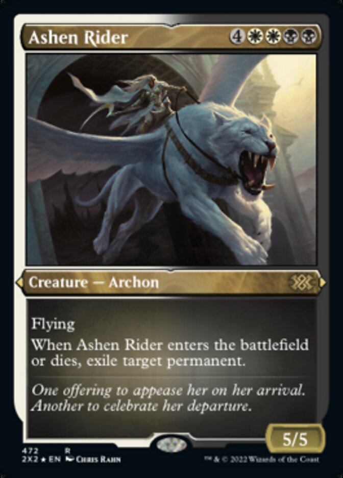 Ashen Rider (Foil Etched) [Double Masters 2022] | Card Merchant Takapuna