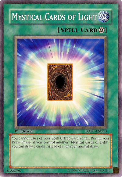 Mystical Cards of Light [LODT-EN058] Common | Card Merchant Takapuna