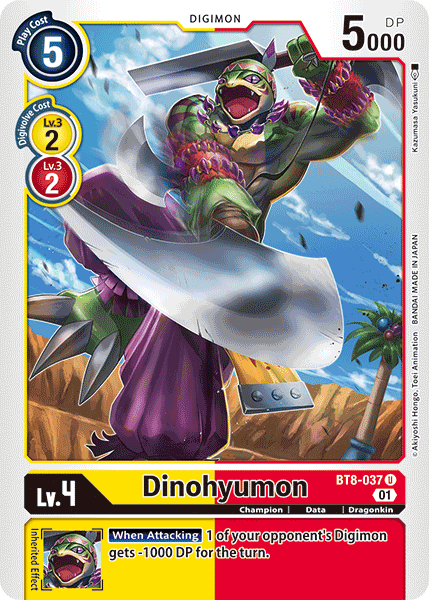 Dinohyumon [BT8-037] [New Awakening] | Card Merchant Takapuna